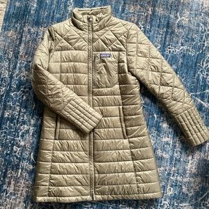 Olive Green Patagonia Parka Jacket